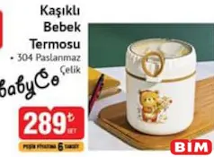 BABYCO KAŞIKLI BEBEK TERMOSU fiyat ve kampanya bilgisi